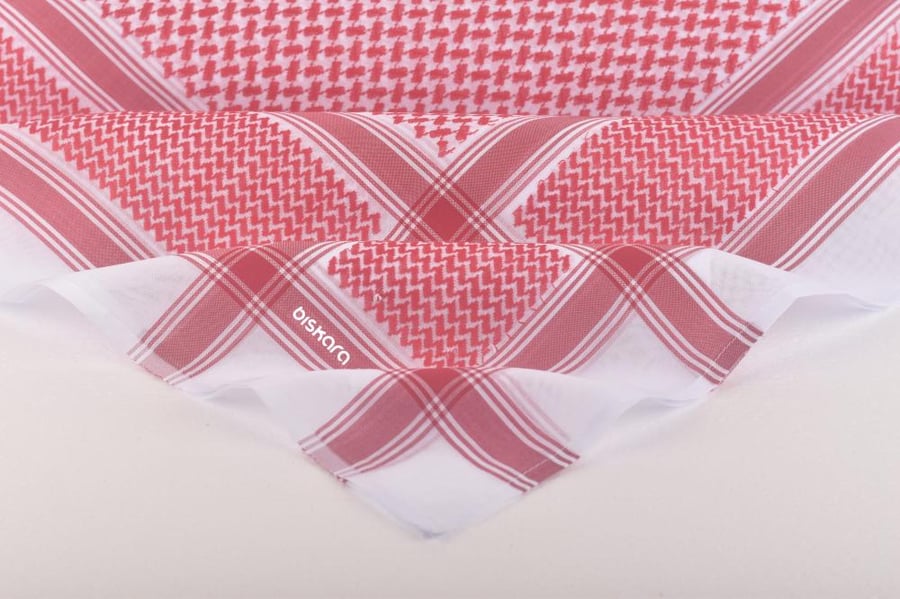 شماغ رجالي بيسكارا احمر 2057