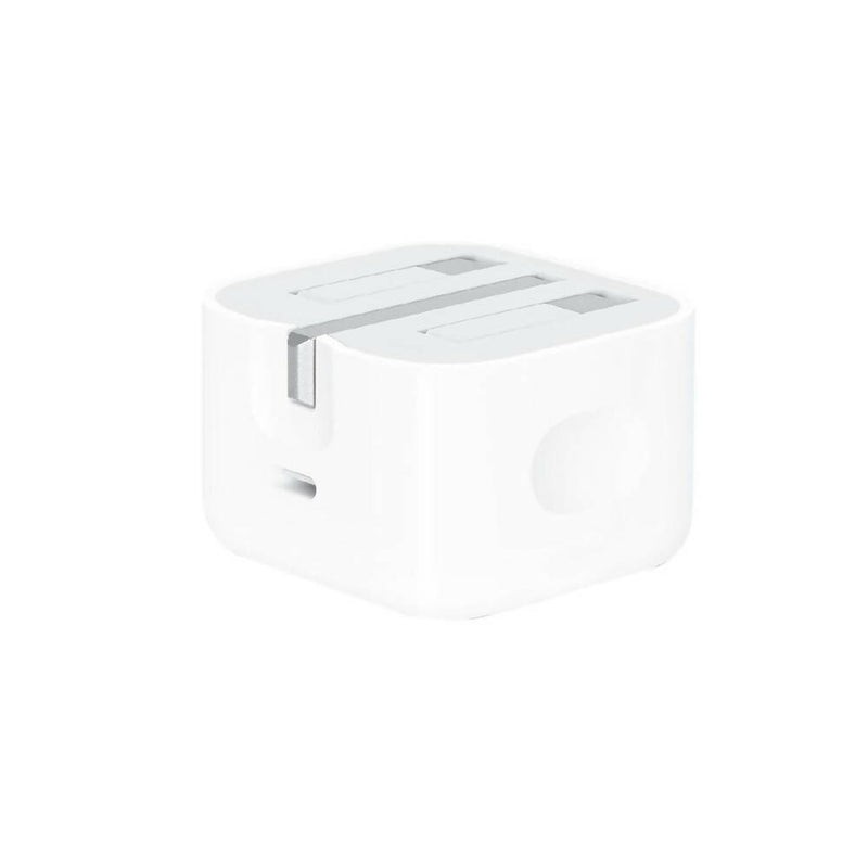 فيش جداري ابل الاصلي . ضمان سنة حاسبات العرب 20 واط 20W USB-C Power Adapter - أبيض
