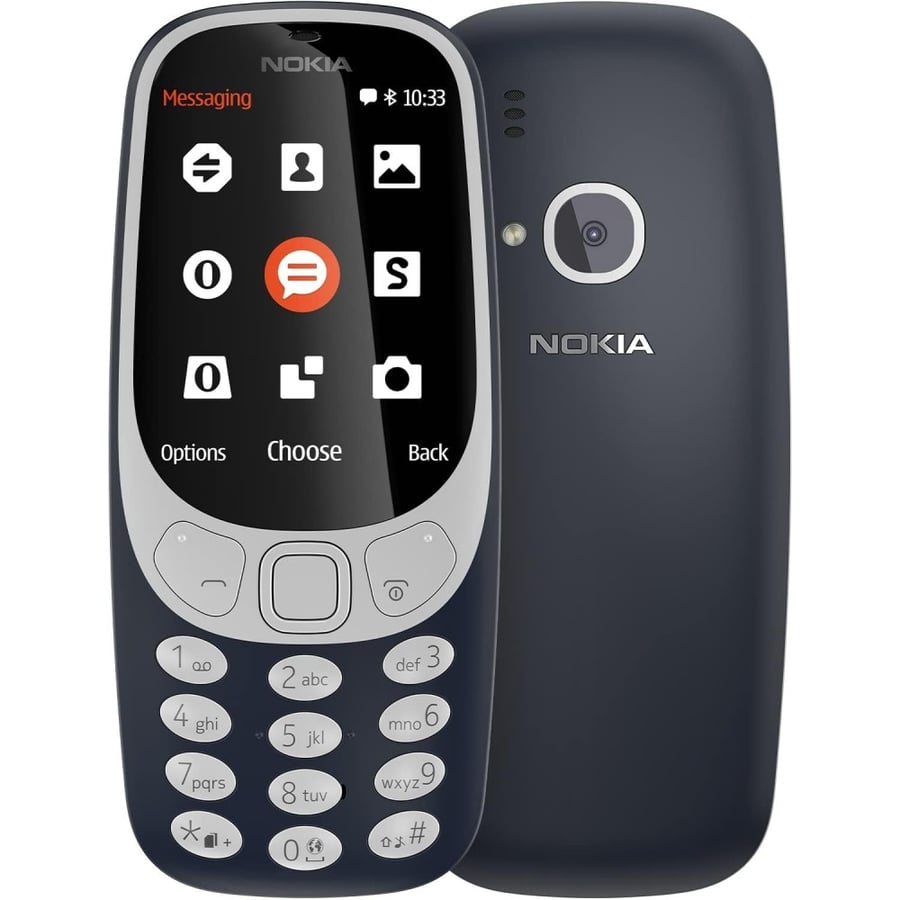 جوال نوكيا 3310 شريحتين 4G اسود •