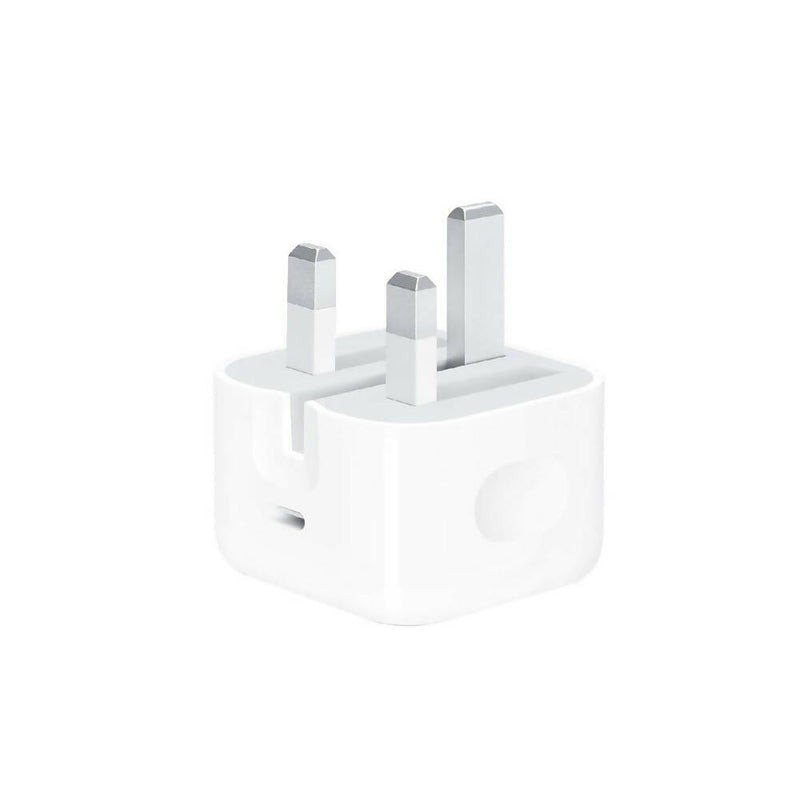 فيش جداري ابل الاصلي . ضمان سنة حاسبات العرب 20 واط 20W USB-C Power Adapter - أبيض