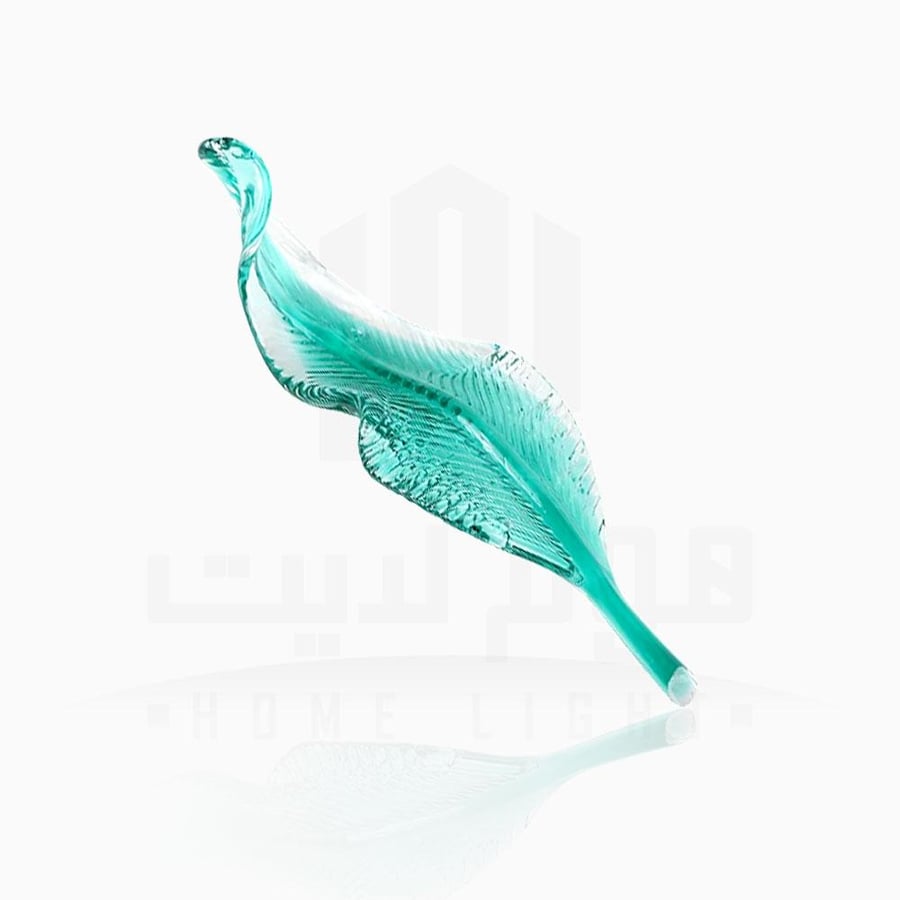 تعليقات ثريا - ريشة كريستال تركواز