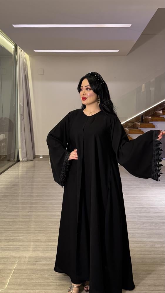 عبايه تربل كلوش