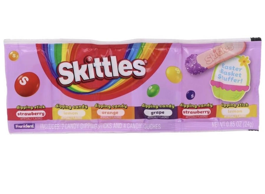 سكيتلز للتغميس نكهات فواكه – Skittles Dipping Candy
