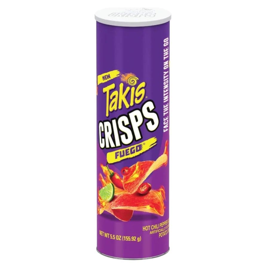 علبة شبس كبير تاكيس كريسبي takis crisps