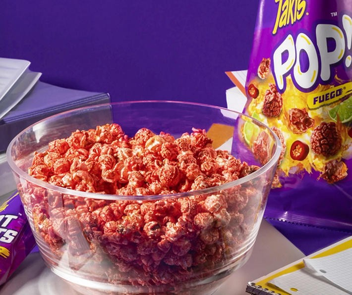 تاكيس بوب كورن فلفل وليمون / Takis Pop! Fuego