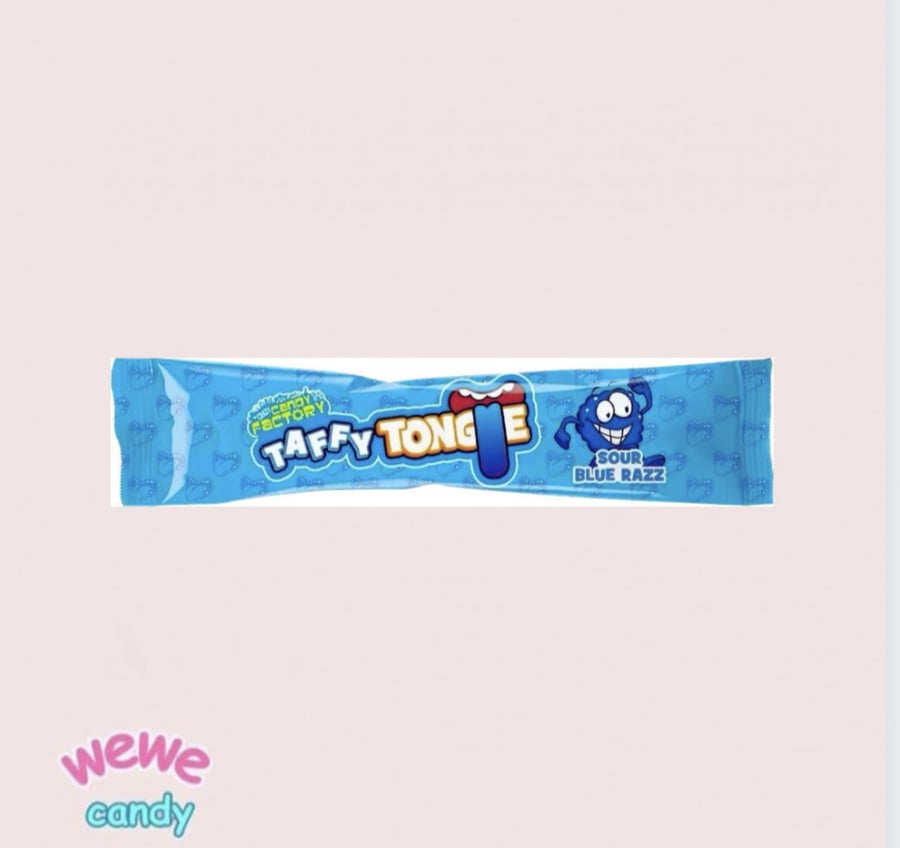 حلاوة حامضة بلو بيري /  Crazy Candy Factory Taffy