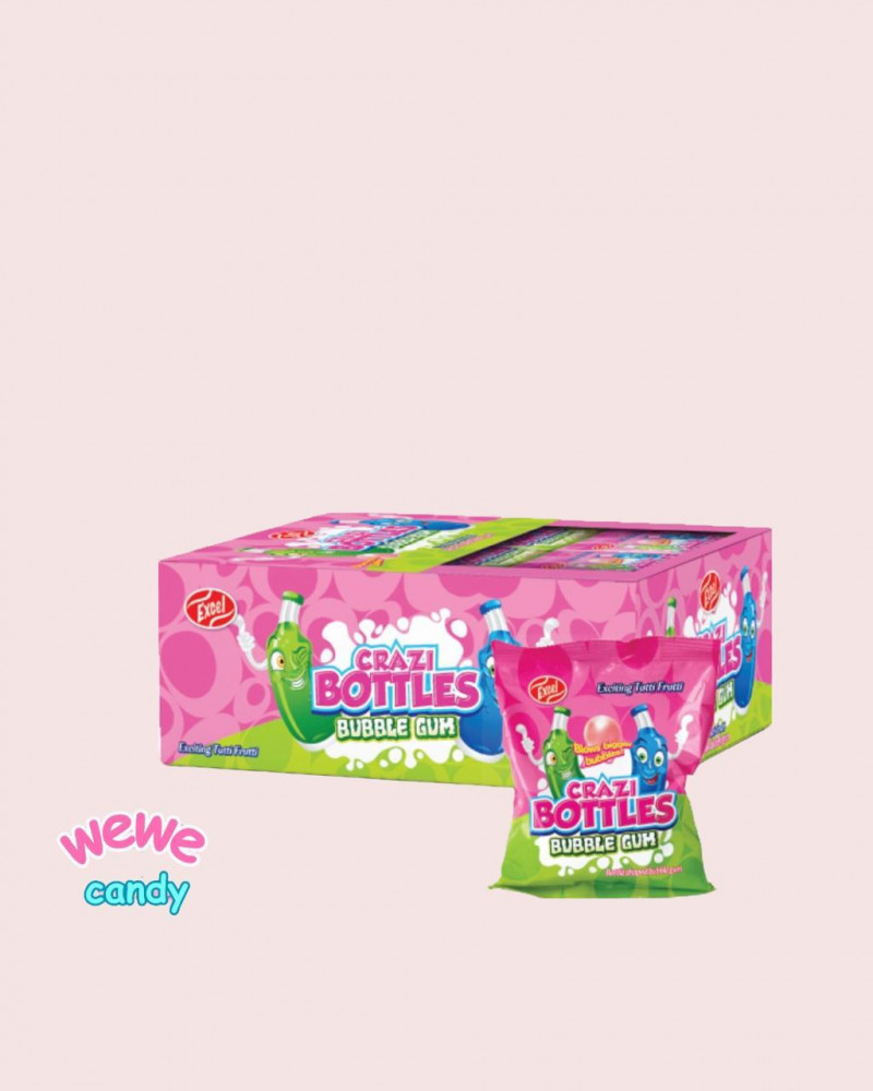 Crazy Bottle Bubble Gum / علك بابل ( الحبة )