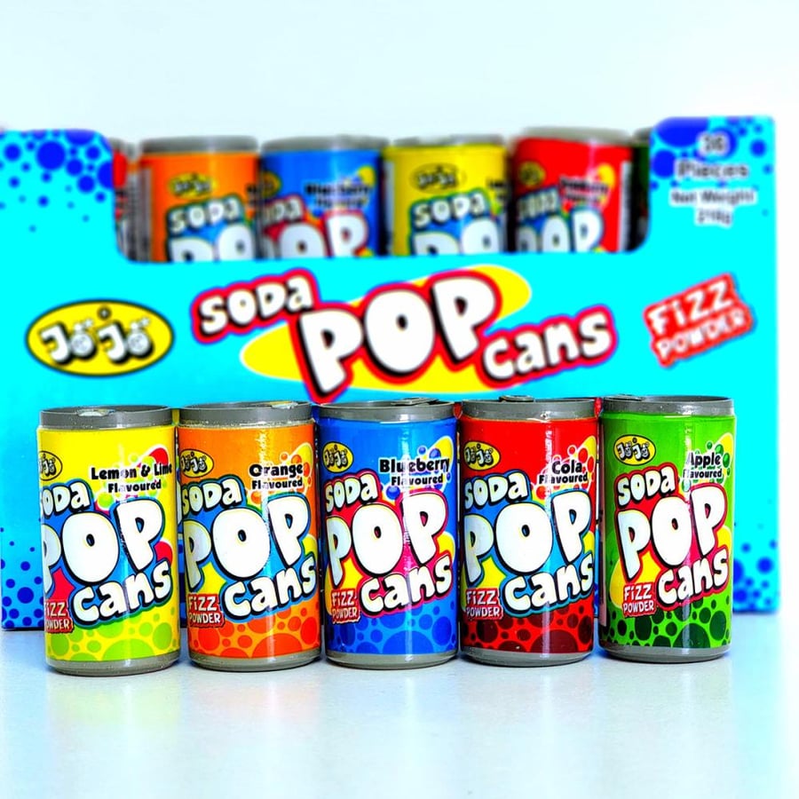 صودا بوب نكهات متنوعة ( الحبة ) JoJo Soda Pop