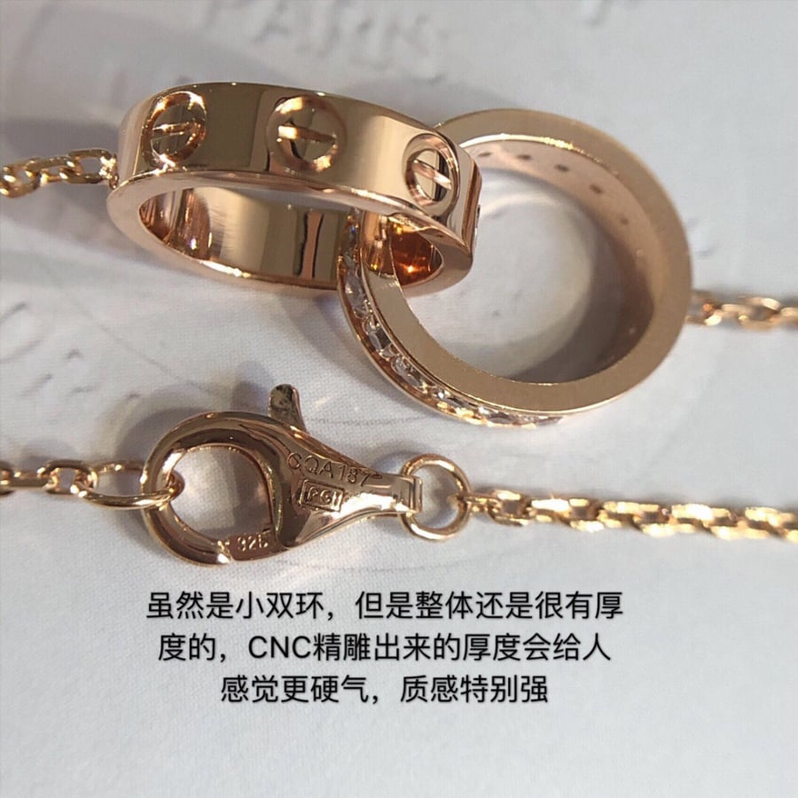 Love necklace and bracelet