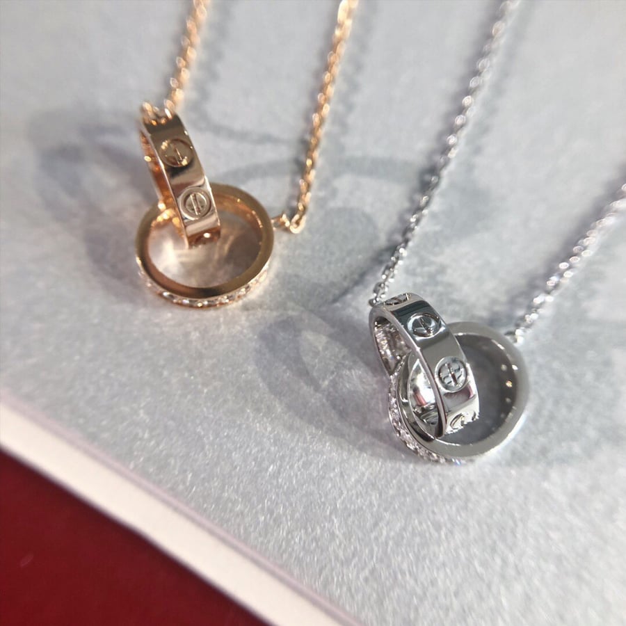 Love necklace and bracelet