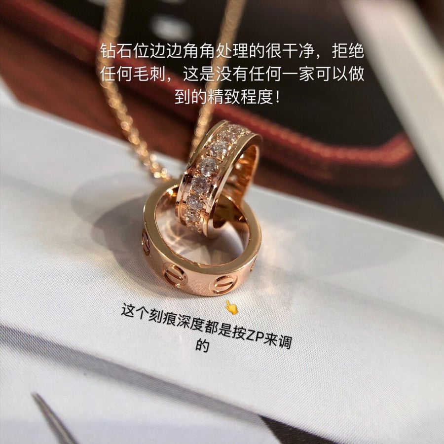 Love necklace and bracelet
