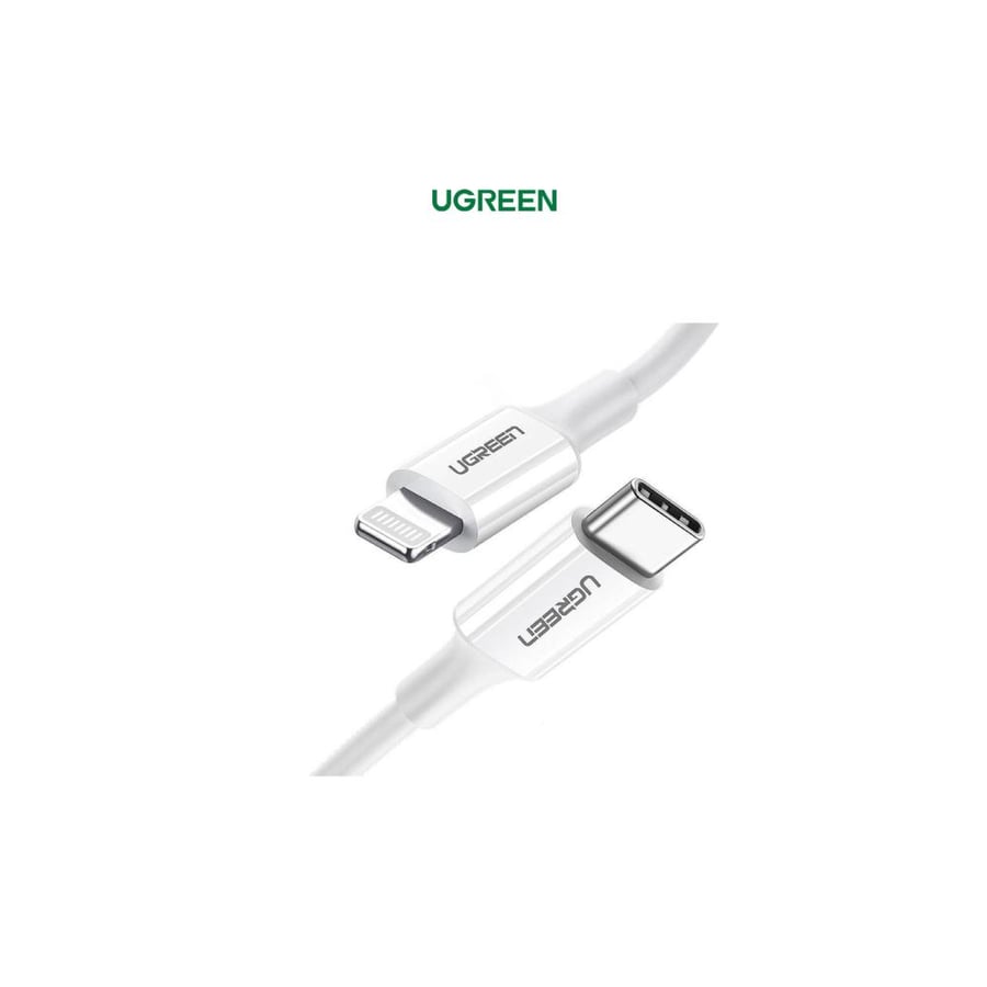 كيبل شاحن يوجرين من ايفون إلى USB-C بطول 1 م وبقوة 60 واط