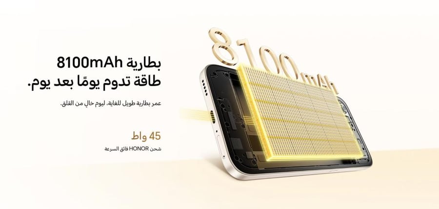 هونر x7e بلس 128 جيجا 6 رام 5G