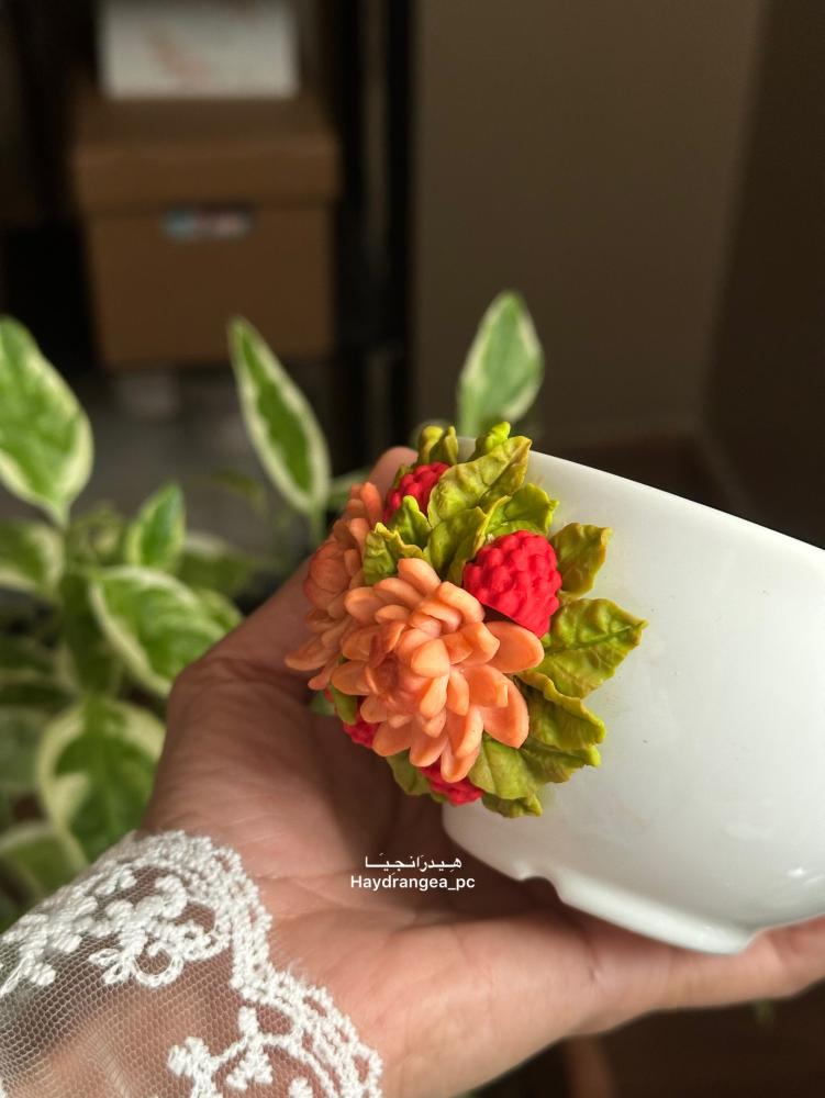 كوب الورد