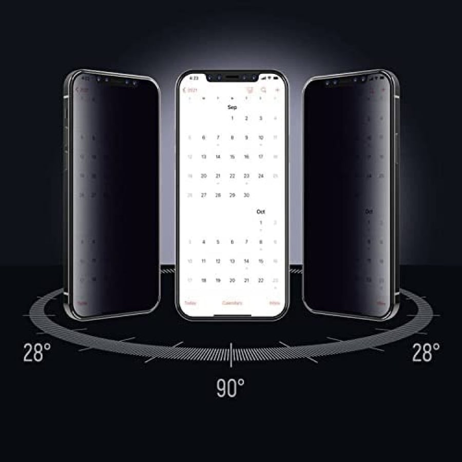 استيكر زجاج مقوى iPhone 13 Pro Max واقي شاشة مقاوم للخدش