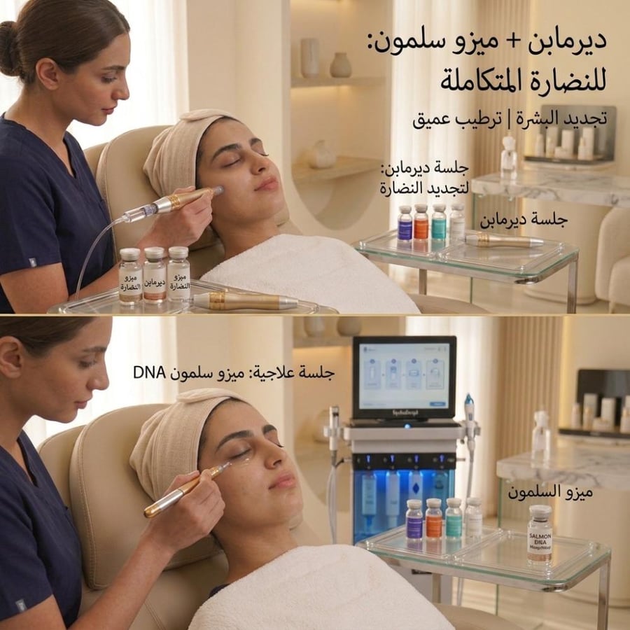 ديرمابن + سلمون نضارة