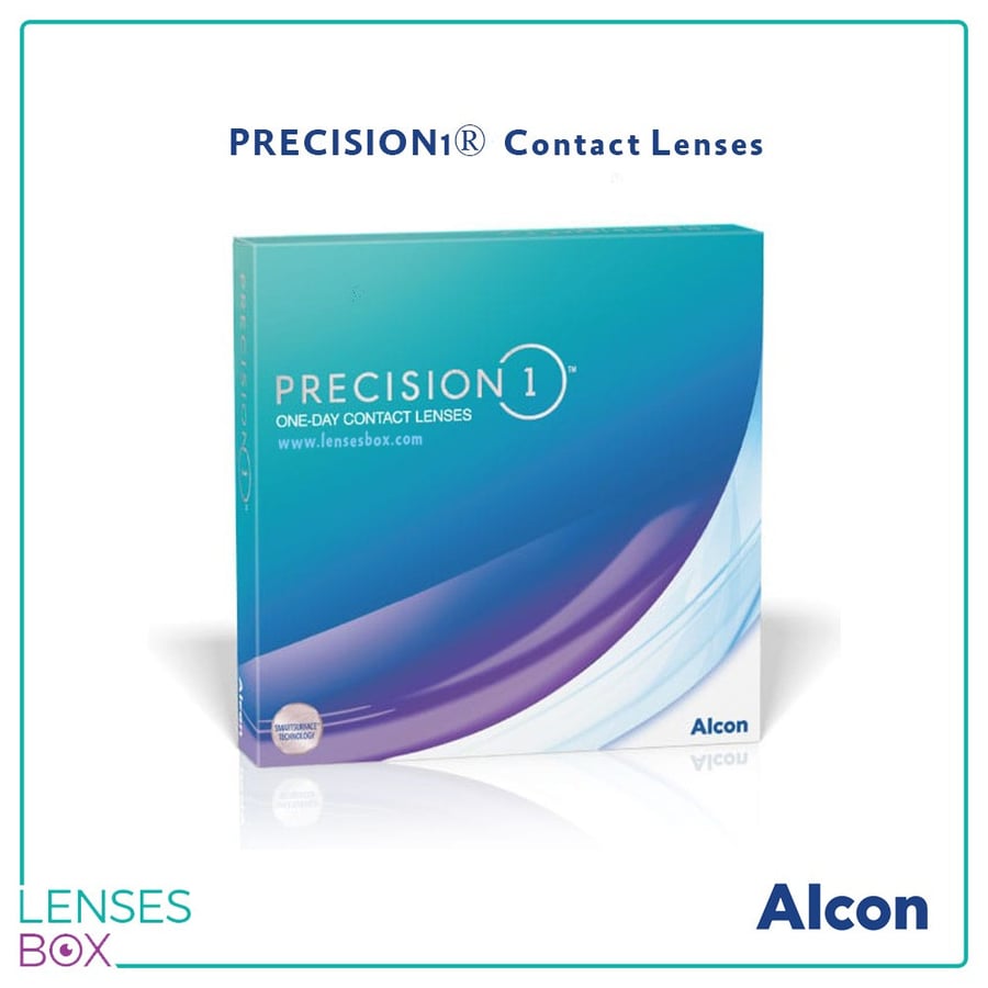 عدسات بريسيشن 1 اللاصقة اليومية PRECISION1  Contact Lenses 90 Pk