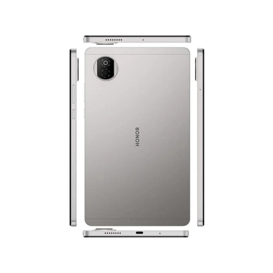 هونر - Pad X7، بسعة 128 جيجا، الرام 4+4، واي فاي بدون شريحة، مع غطاء حماية، لون رمادي