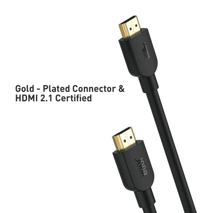 سلك JODA من HDMI الى HDMI الترا فيجن 60 هرتز بدقة 8K بطول 2 متر - اسود