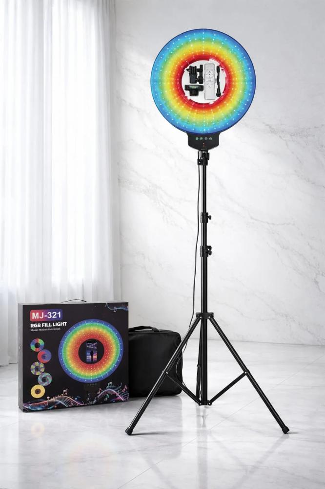 رينق لايت الاضائة الحلقية MJ-451 RGB Fill Light