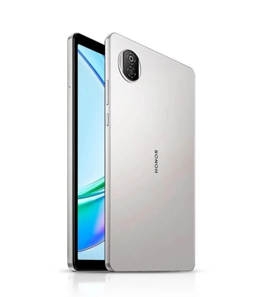 هونر - Pad X7، بسعة 128 جيجا، الرام 4+4، واي فاي بدون شريحة، مع غطاء حماية، لون رمادي