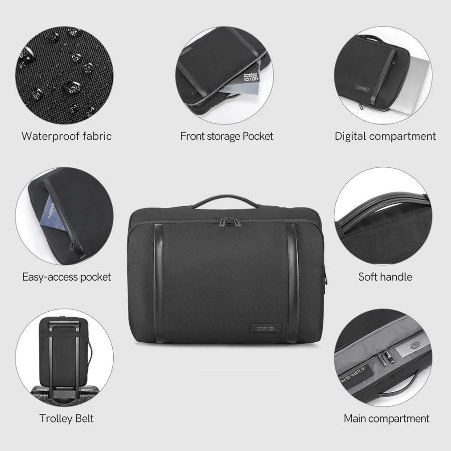كينجسون - حقيبة لابتوب أنيقة وخفيفة بتصميم عصري Sleeve Bag - اسود