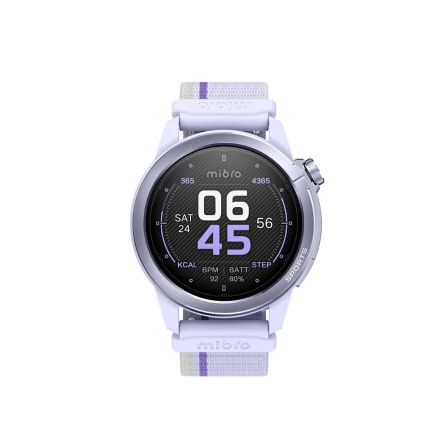 ساعة ذكية ميبرو GS Active 2 - بنفسجي