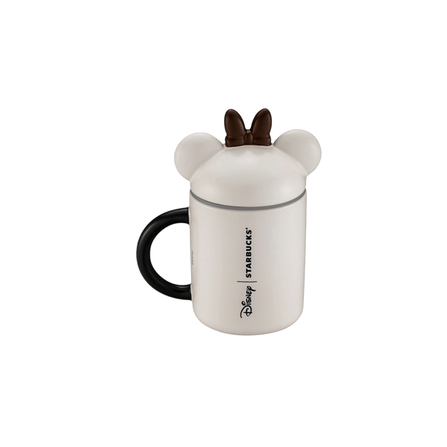 Starbucks x Disney Relive the Magic Together Ceramic Mug with Minnie Ears & Bow Lid Keep Your Sparkle