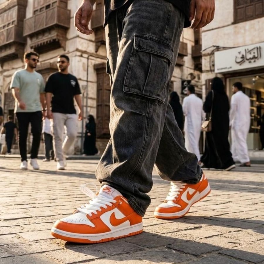 شوز NIKE SB برتقالي رجالي