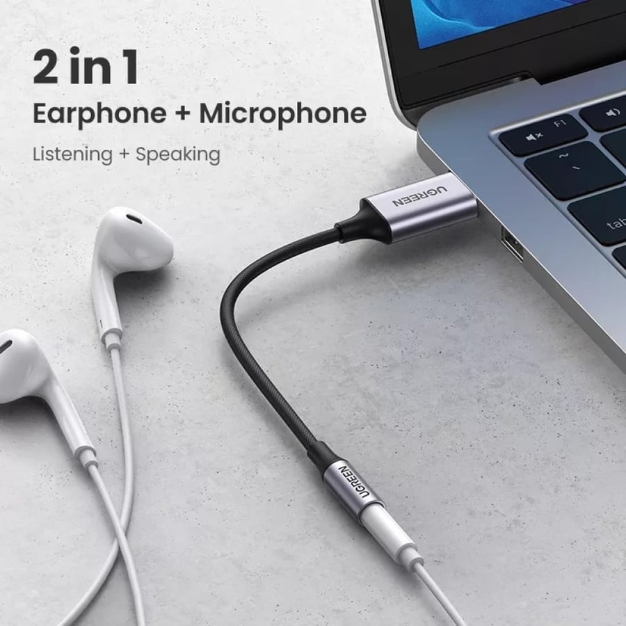 محول يوقرين من USB الى AUX