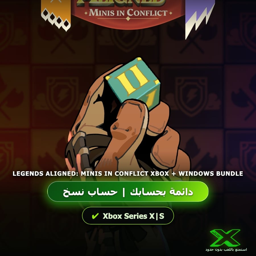 Legends Aligned: Minis in Conflict Xbox + Windows Bundle | إضافة اللعبة إلى حسابك الشخصي