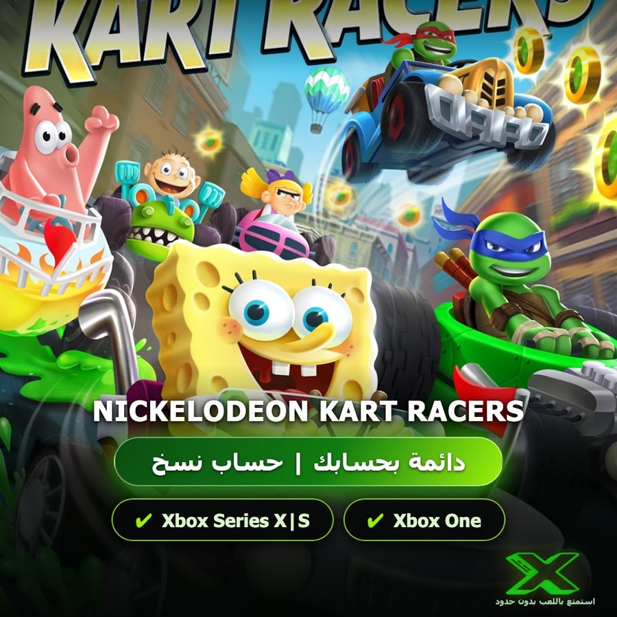 Nickelodeon Kart Racers | دائمة بحسابك | حساب نسخ