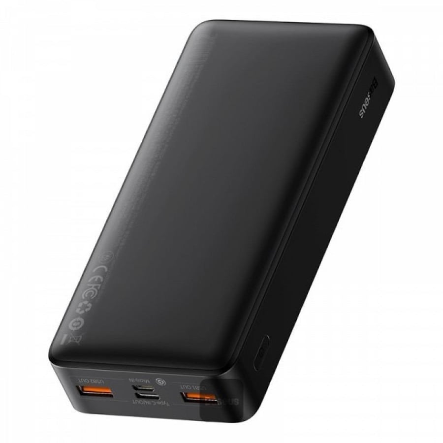 باسيوس بطارية متنقلة 27600mAh - اسود