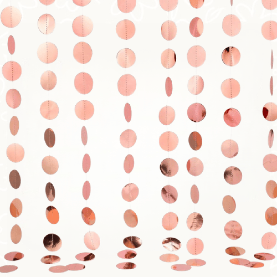 Circle Banner (Rose Gold)| بانر دوائر روزقولد