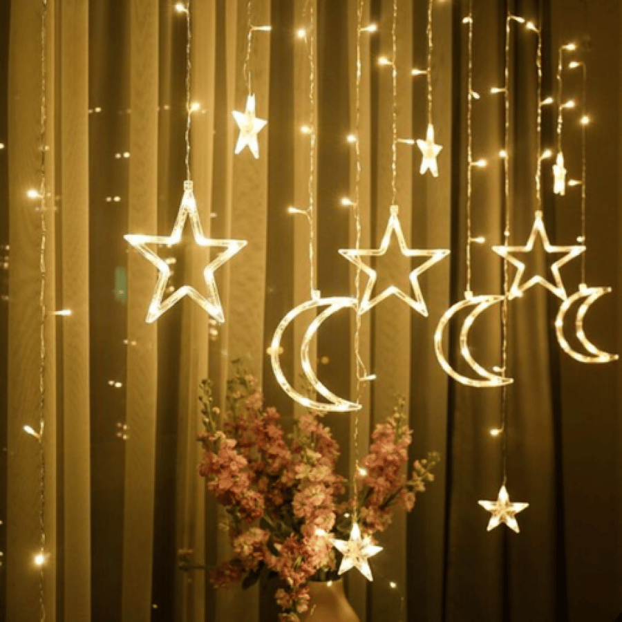 إضاءة (هلال و نجوم)