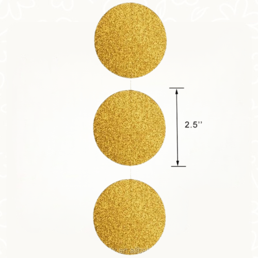 Circle Banner (Rose Gold)| بانر دوائر روزقولد