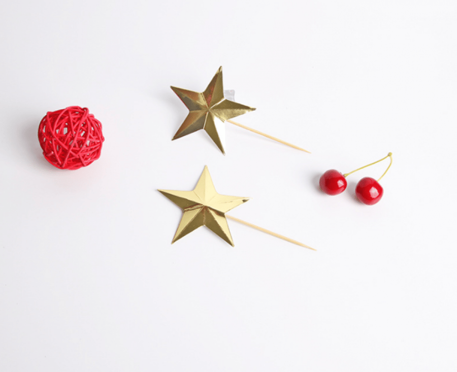 Stars Topper (Gold)| تغريسة نجوم ذهبي