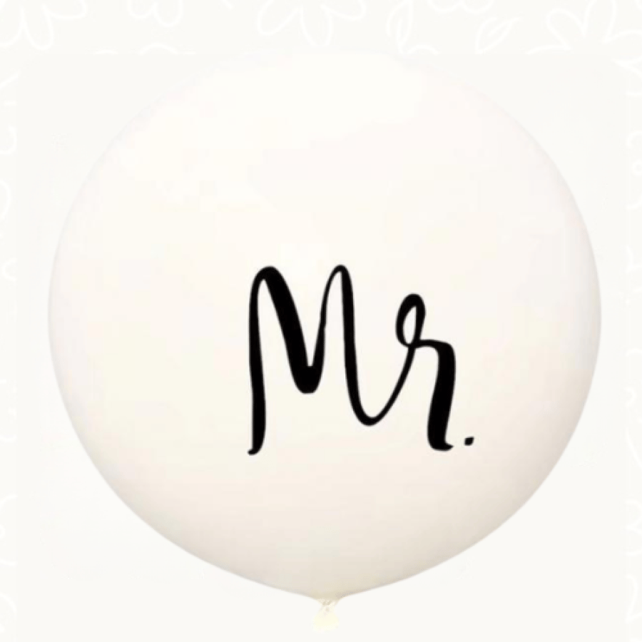 بالون العرسان | Mr. & Mrs. Balloon