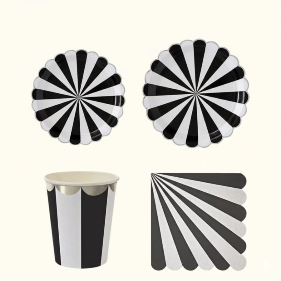أدوات المائدة مخطط | Stripe Tableware set