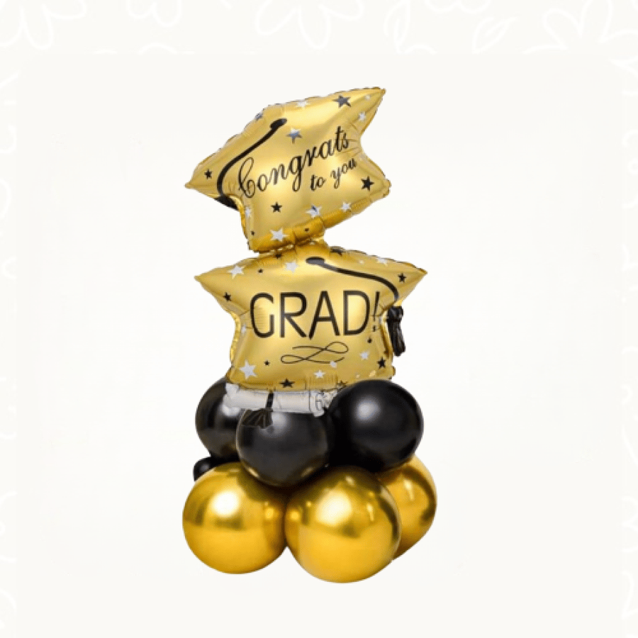 Graduation cap balloons