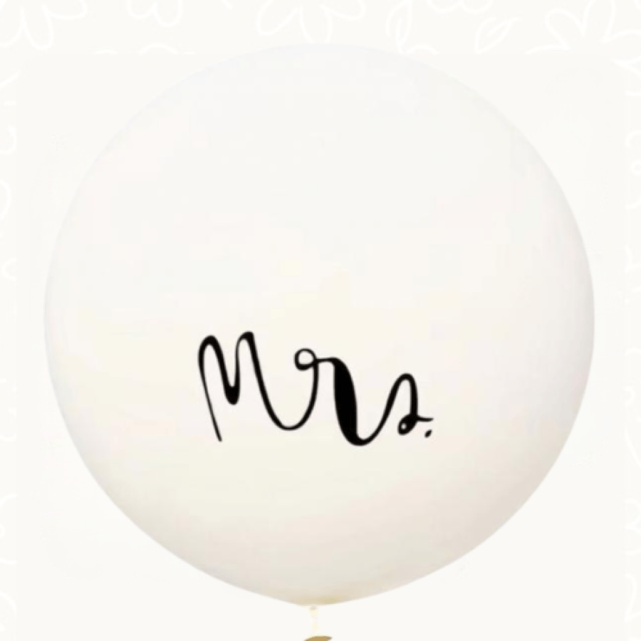 بالون العرسان | Mr. & Mrs. Balloon