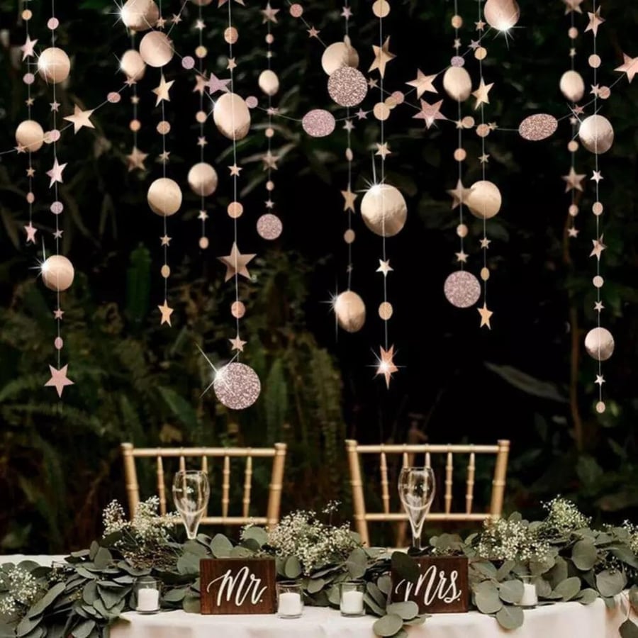 Circle Banner (Rose Gold)| بانر دوائر روزقولد