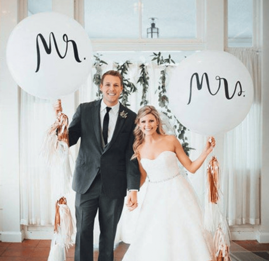 بالون العرسان | Mr. & Mrs. Balloon