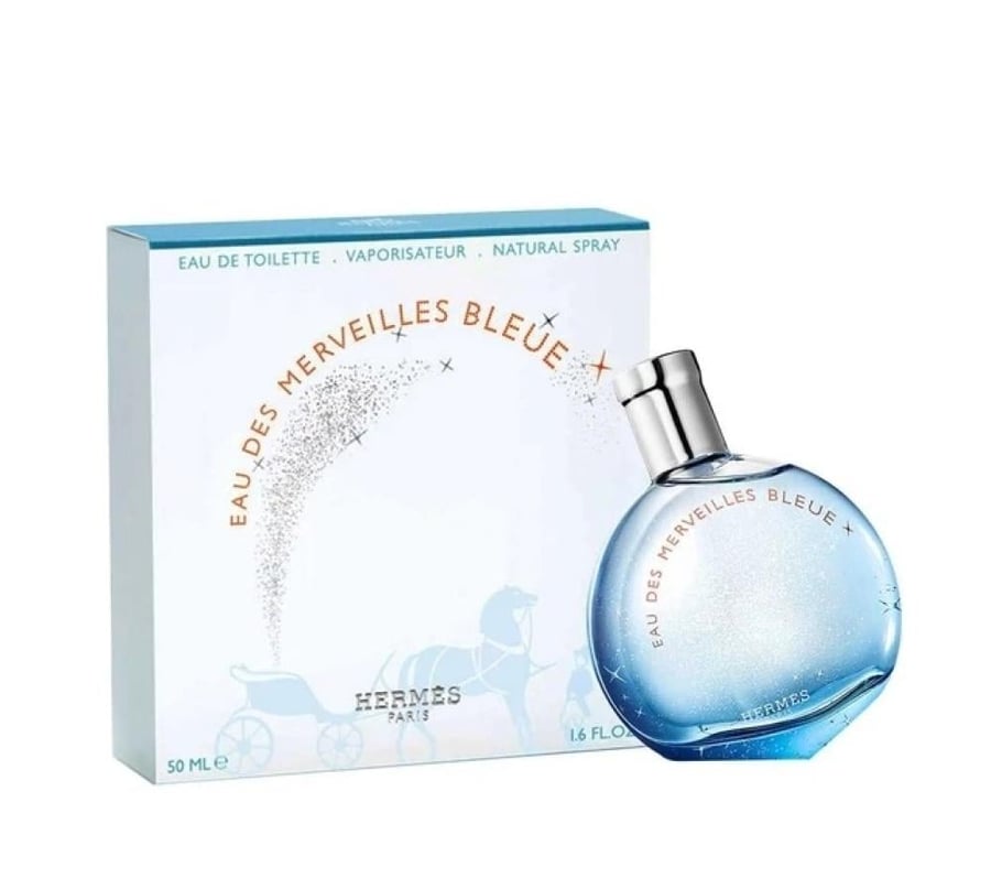 Hermes Eau des Merveilles Bleue Eau de Toilette 50ml متجر خبير العطور