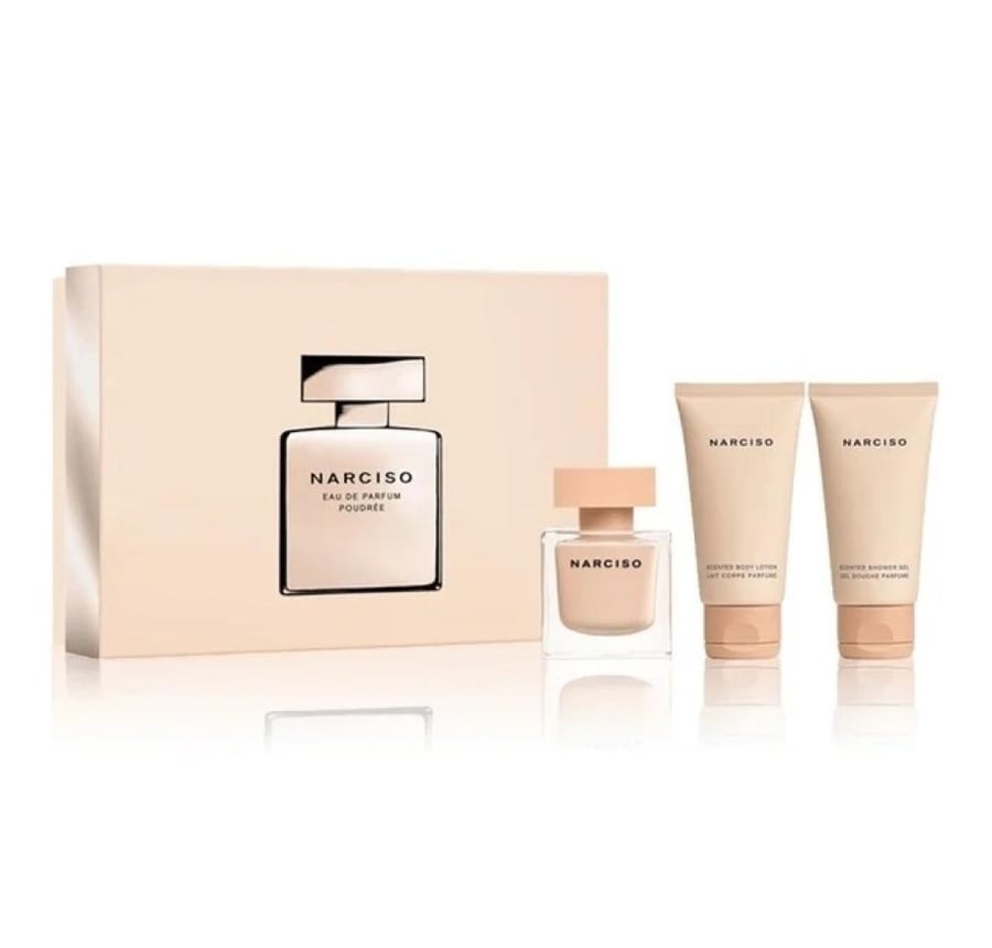 Narciso Rodriguez Poudree Eau de Parfum 50ml 3 Gift Set متجر خبير العط