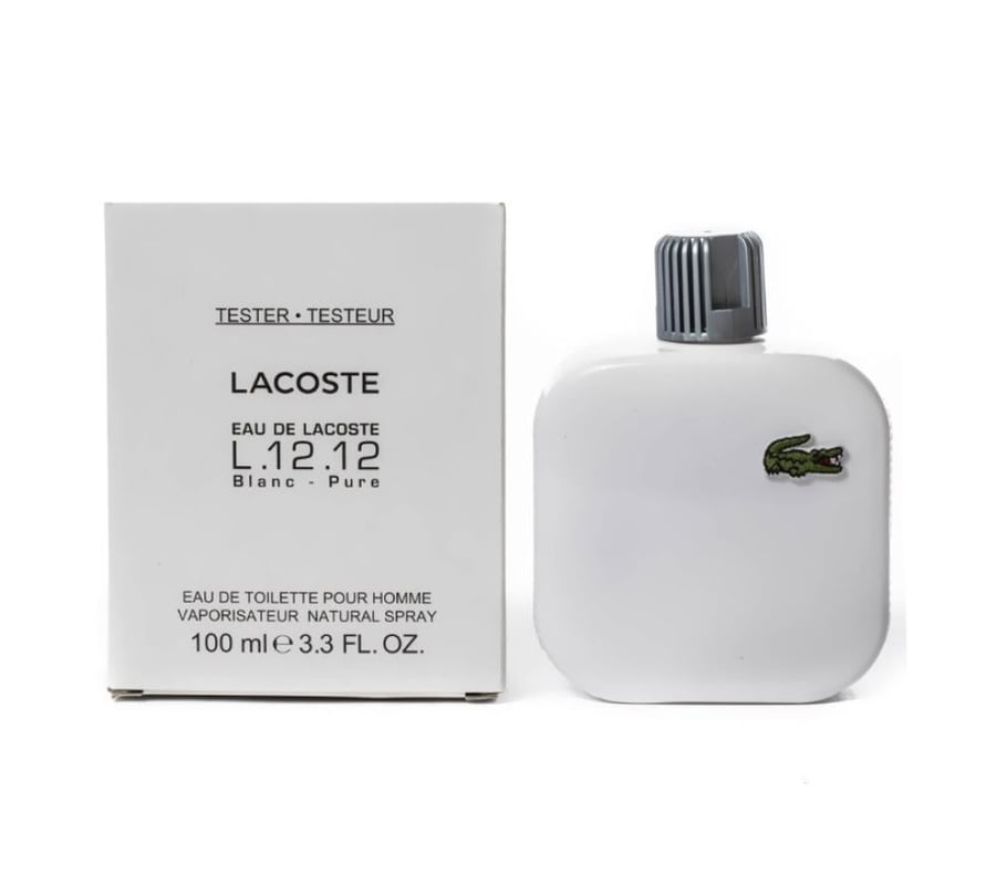 Tester Lacoste L12-12 Blanc Eau de Toilette 100ml خبير العطور