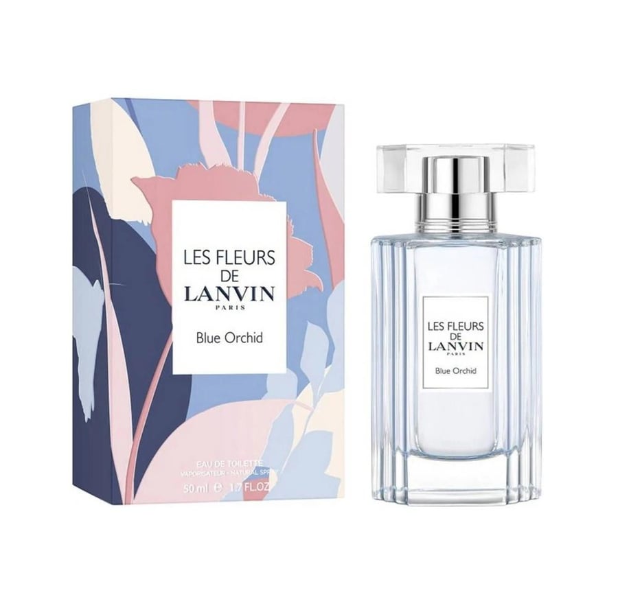 Lanvin Les Fleurs Blue Orchid for Women Eau de Toilette 50ml خبير العط