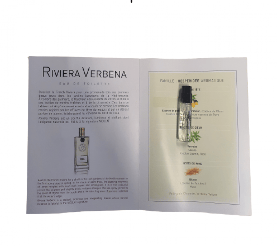 Nicolai Riviera Verbena Eau de Parfum Sample متجر خبير العطور