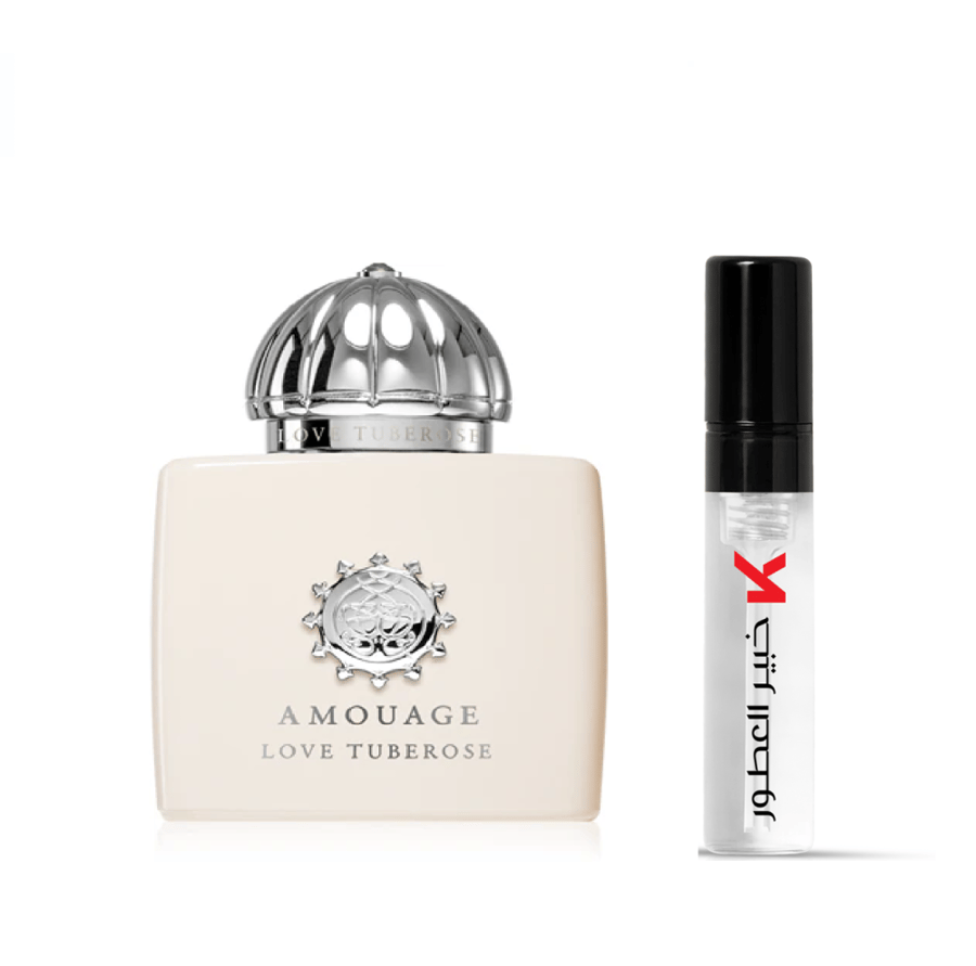 Amouage Love Tuberose for Women Eau de Parfum Sample خبير العطور