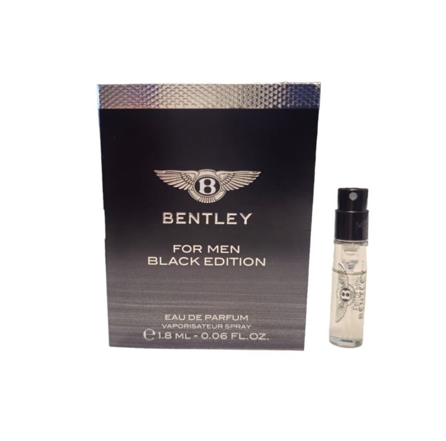 Bentley Black Edition for Men Eau de Parfum Sample 1 8ml
